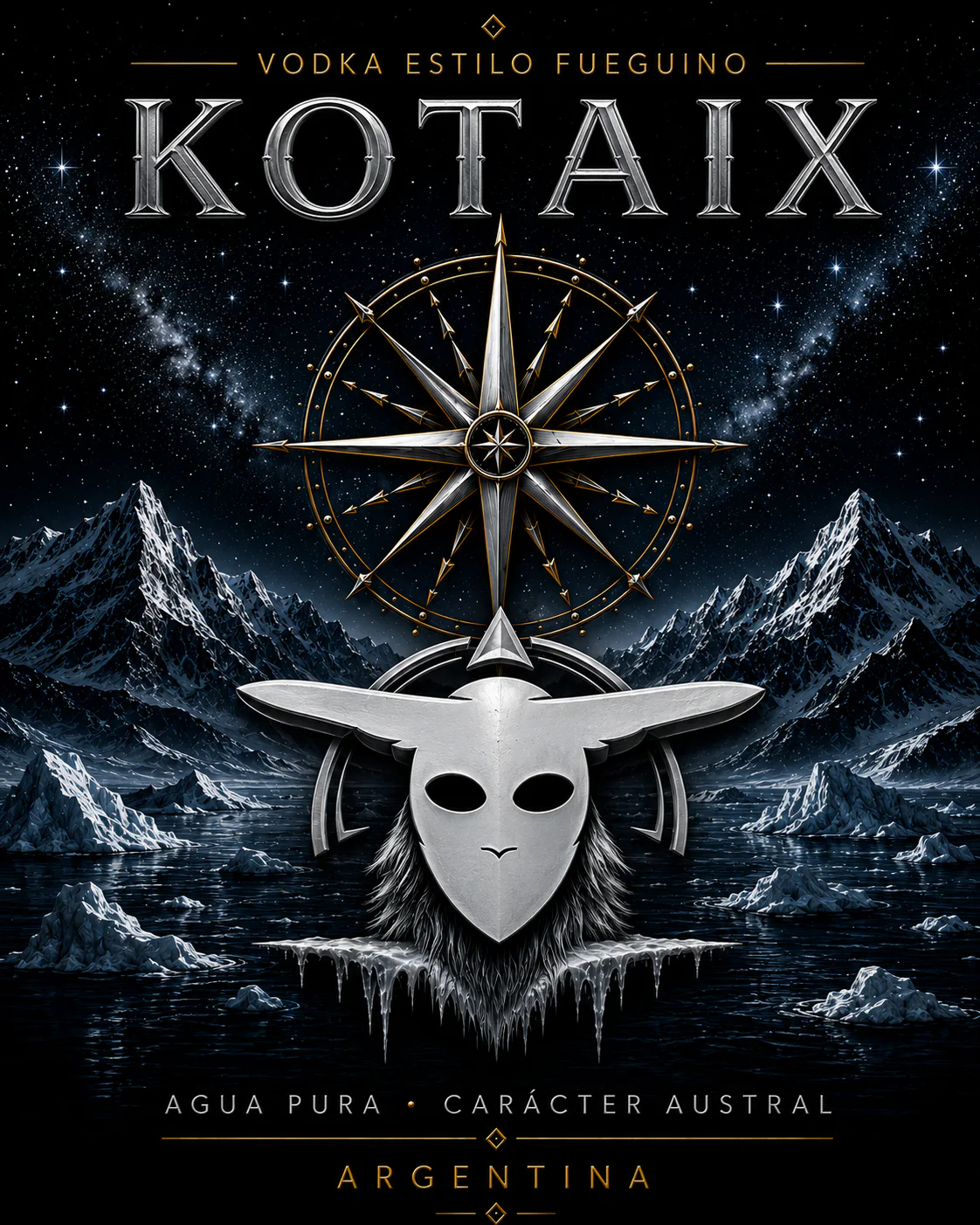 Arte de presentación de Kotaix Vodka